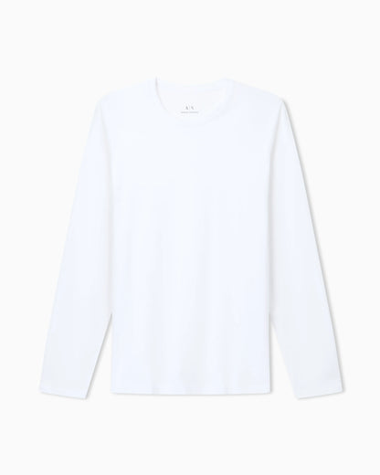 Long-sleeve t-shirt in Pima cotton jersey Essential