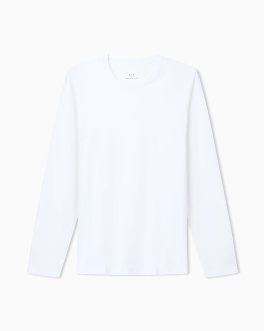 Long-sleeve t-shirt in Pima cotton jersey Essential