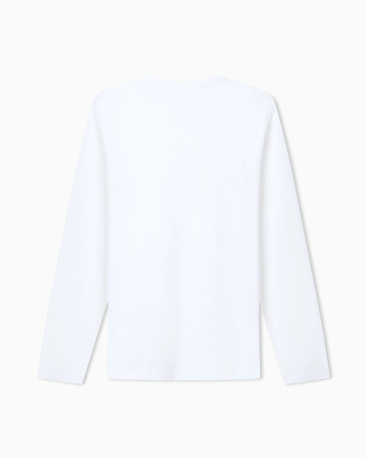 Long-sleeve t-shirt in Pima cotton jersey Essential