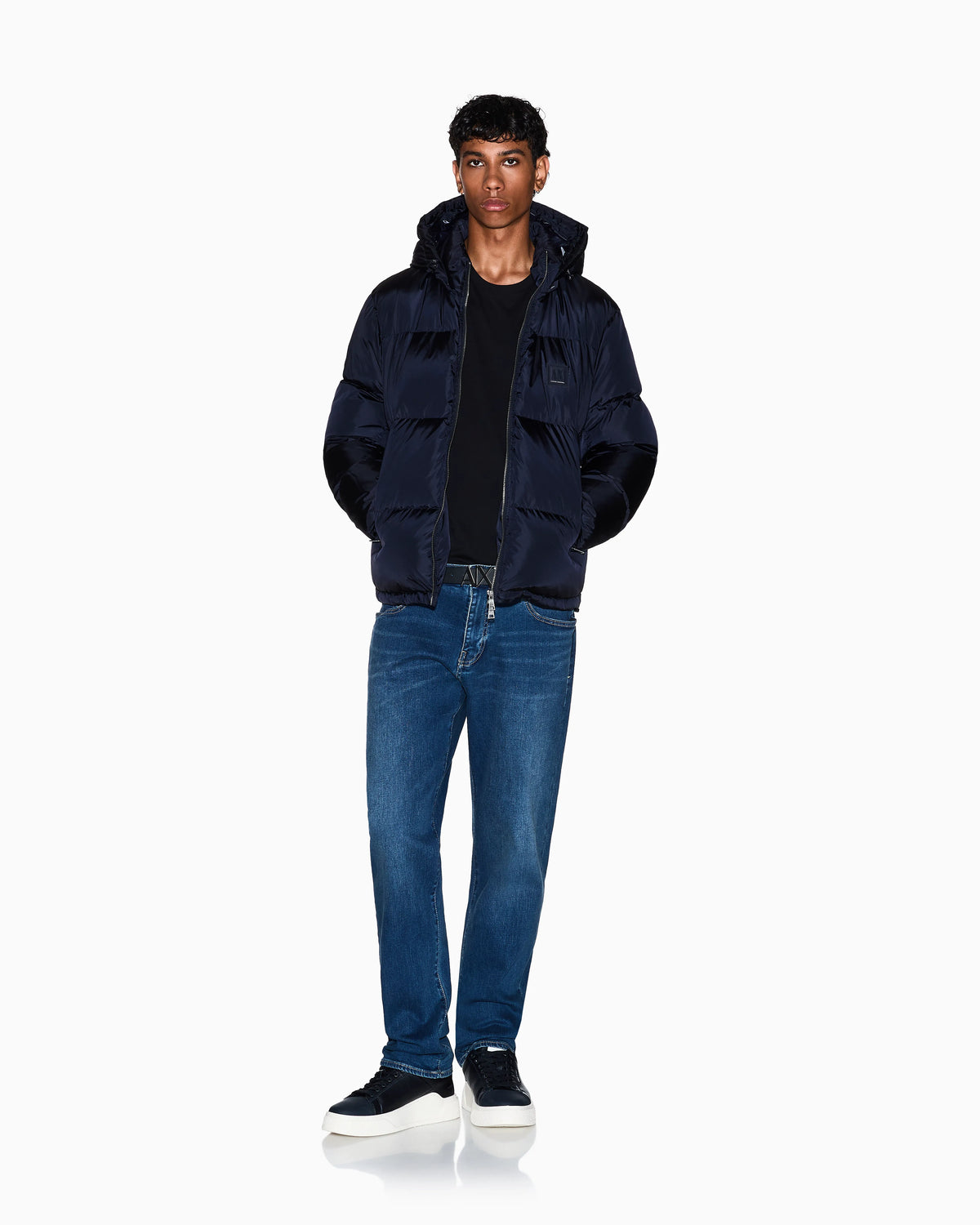 Long-sleeve t-shirt in Pima cotton jersey Essential
