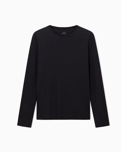 Long-sleeve t-shirt in Pima cotton jersey Essential
