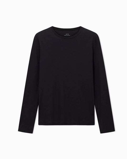 Long-sleeve t-shirt in Pima cotton jersey Essential