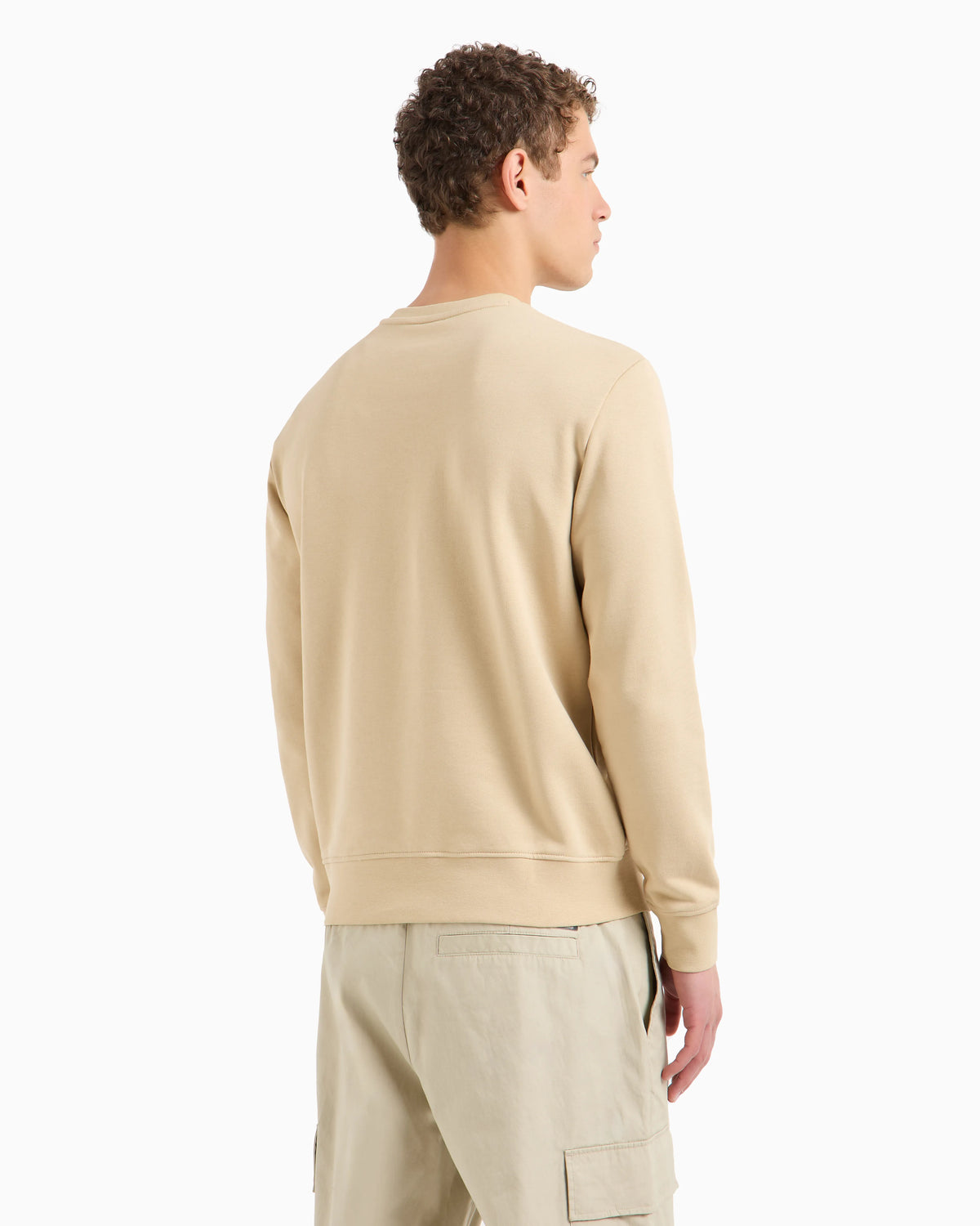 Stretch fabric sweatshirt