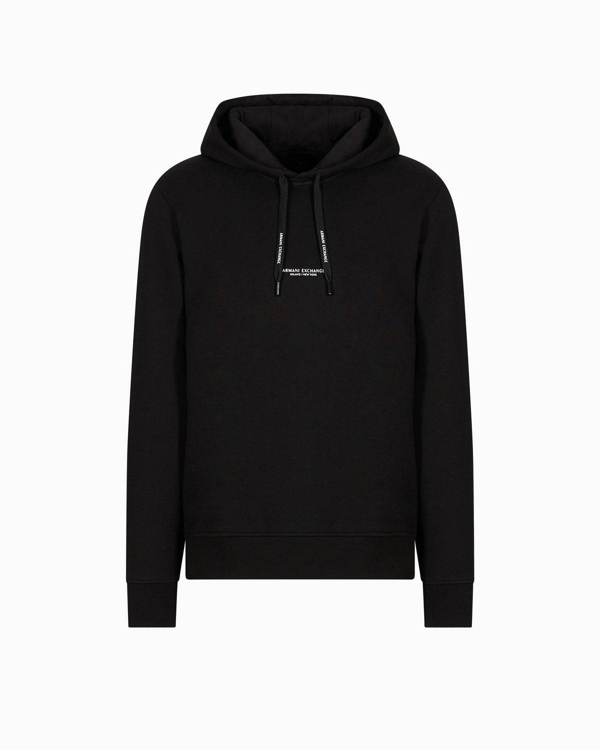 French Terry Cotton Hoodie with Logo