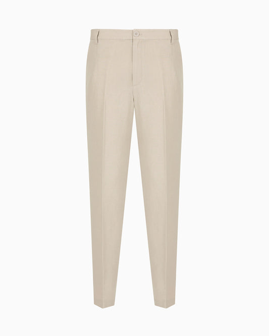 Poplin chino trousers