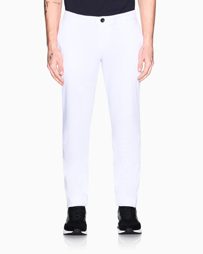 Slim fit chinos in stretch cotton