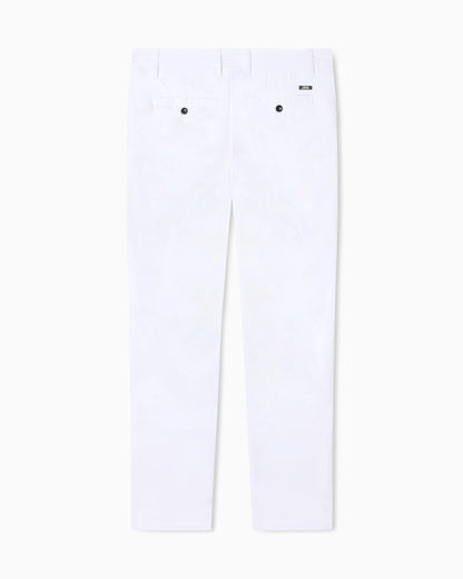 Slim fit chinos in stretch cotton