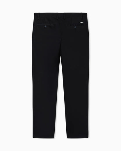 Slim fit chinos in stretch cotton