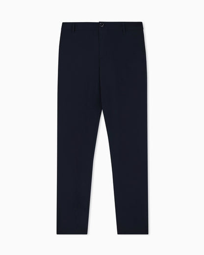 Slim-fit trousers in ultra stretch twill Essential