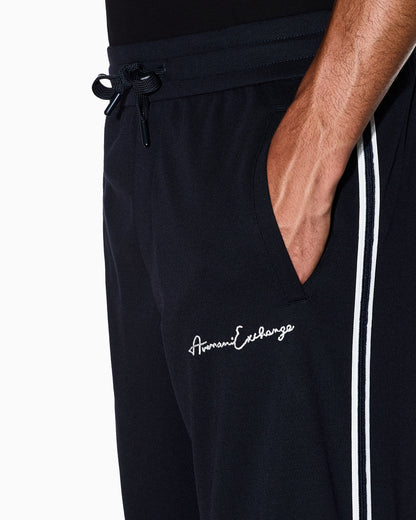 Logo joggers in stretch viscose