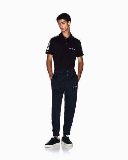 Logo joggers in stretch viscose