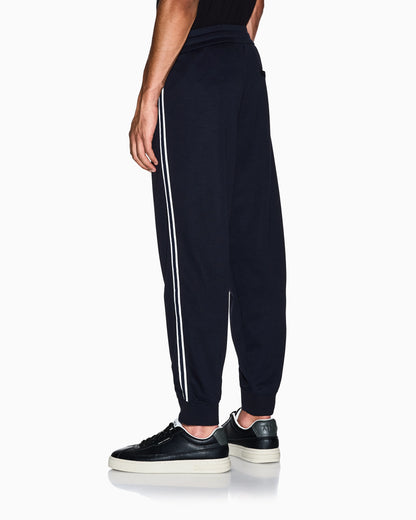 Logo joggers in stretch viscose