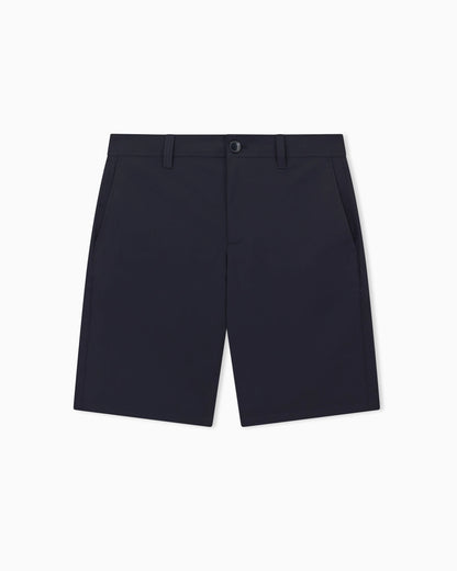 Bermuda shorts in stretch gabardine