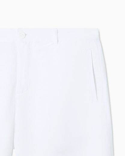 Bermuda shorts in stretch gabardine