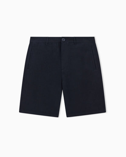Bermuda shorts in stretch gabardine