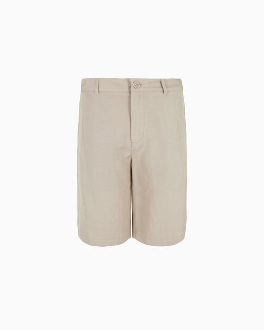 Bermuda shorts in stretch gabardine