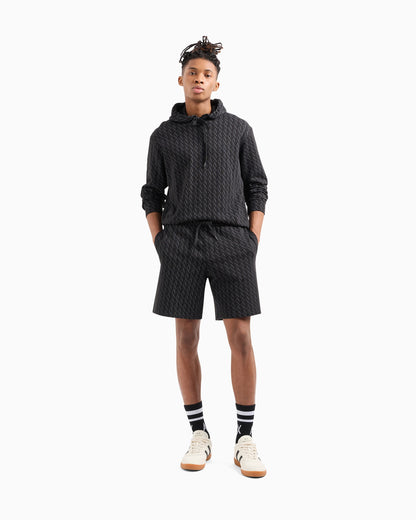 Trousers in flowing fabric