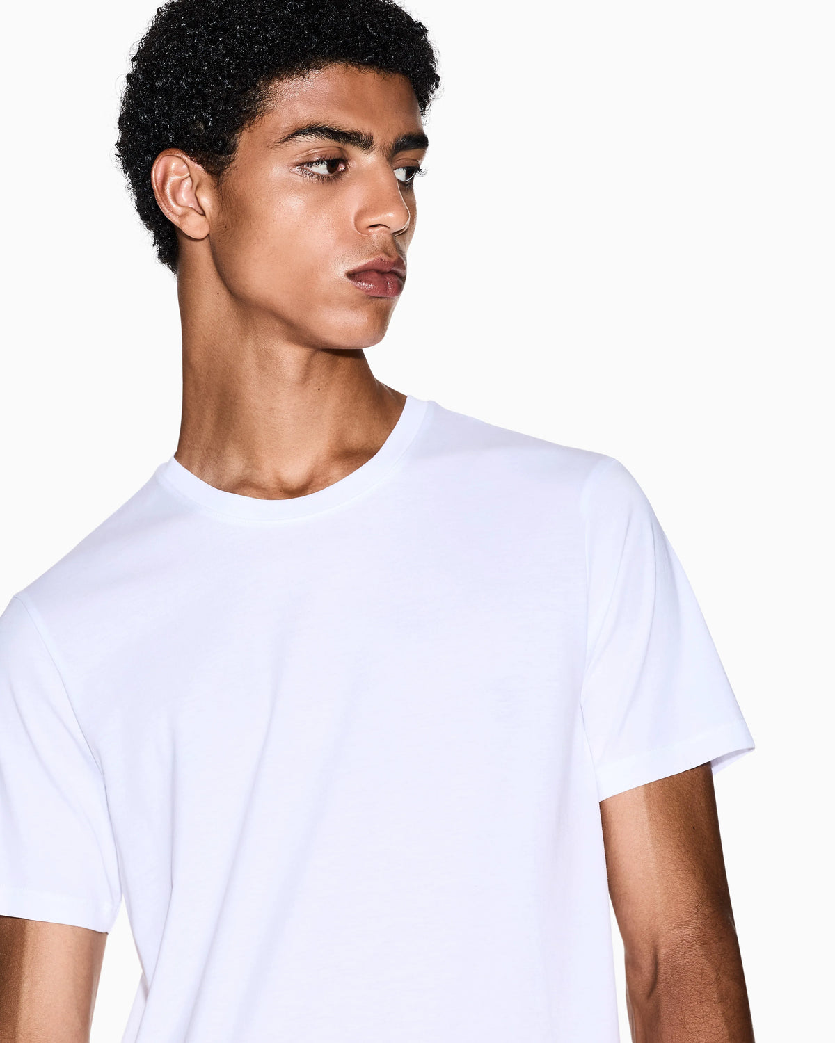 slim fit t-shirt in Pima cotton jersey