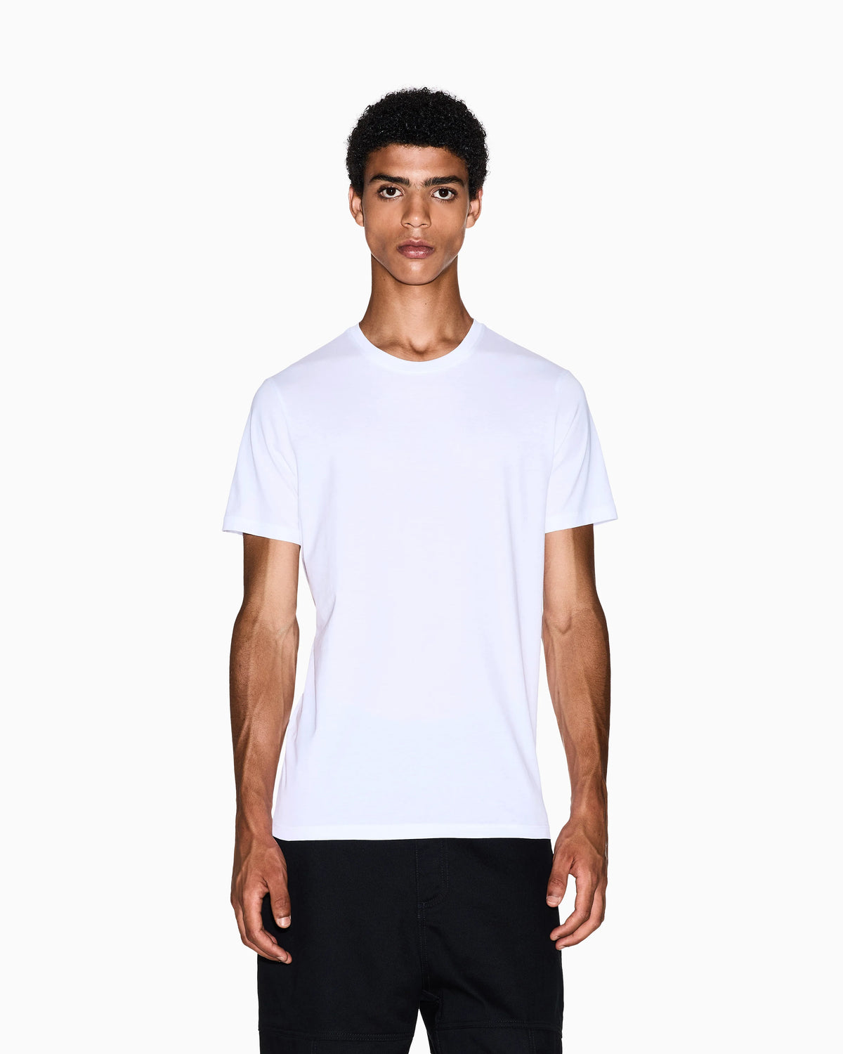 slim fit t-shirt in Pima cotton jersey