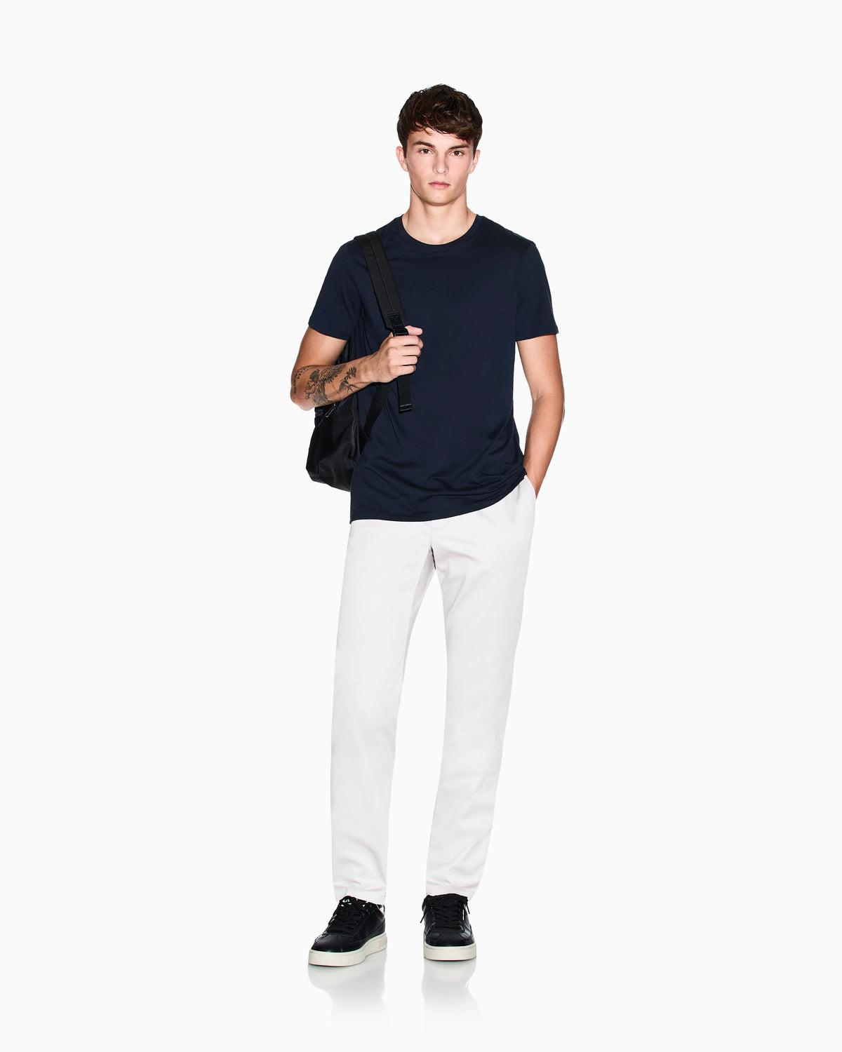 slim fit t-shirt in Pima cotton jersey