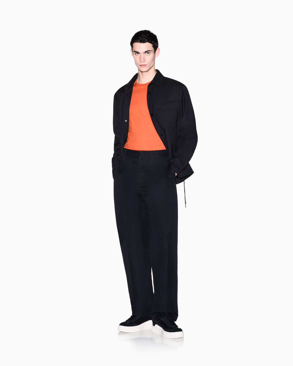 slim fit t-shirt in Pima cotton jersey