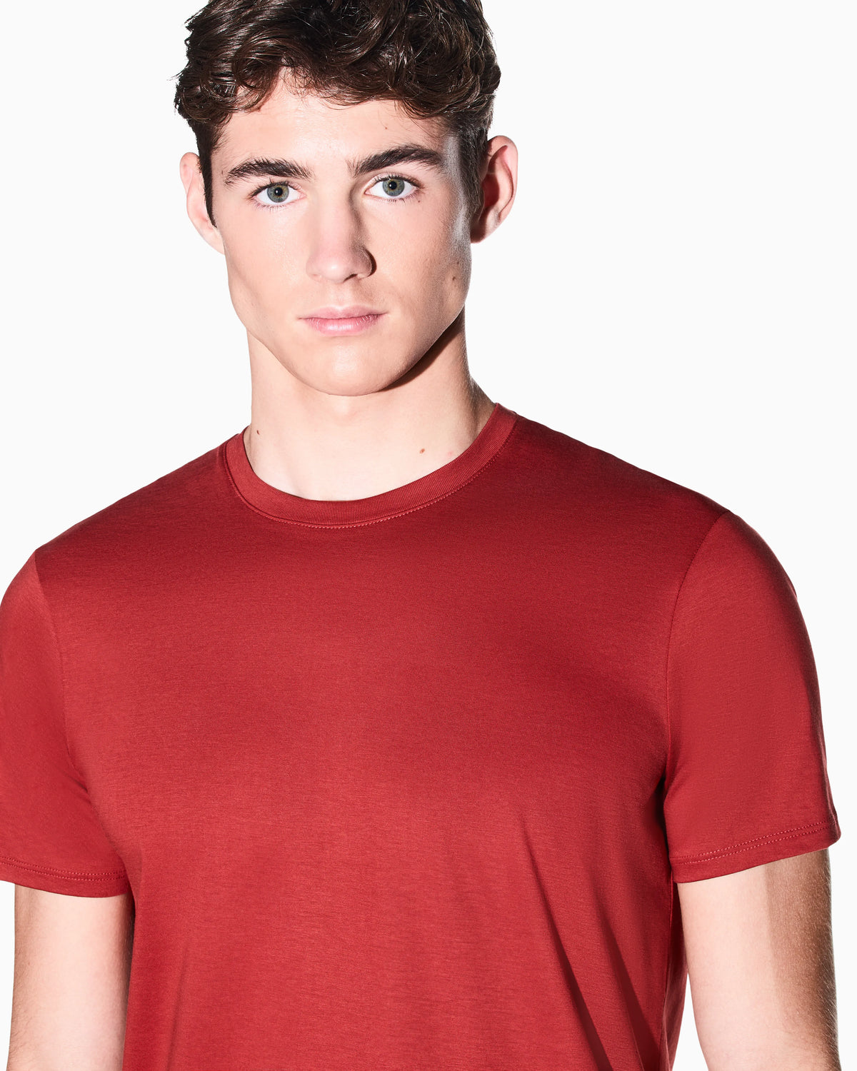 slim fit t-shirt in Pima cotton jersey
