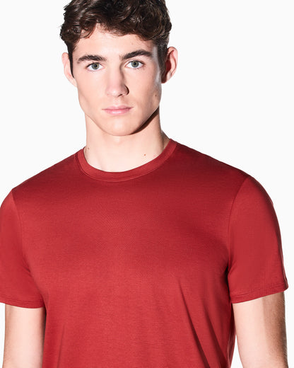 slim fit t-shirt in Pima cotton jersey