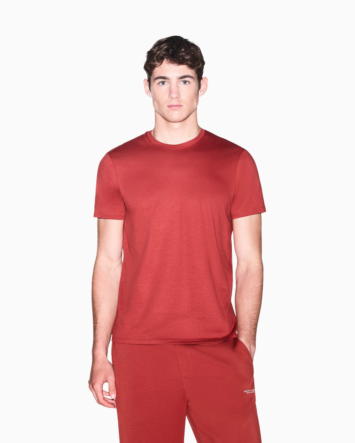 slim fit t-shirt in Pima cotton jersey