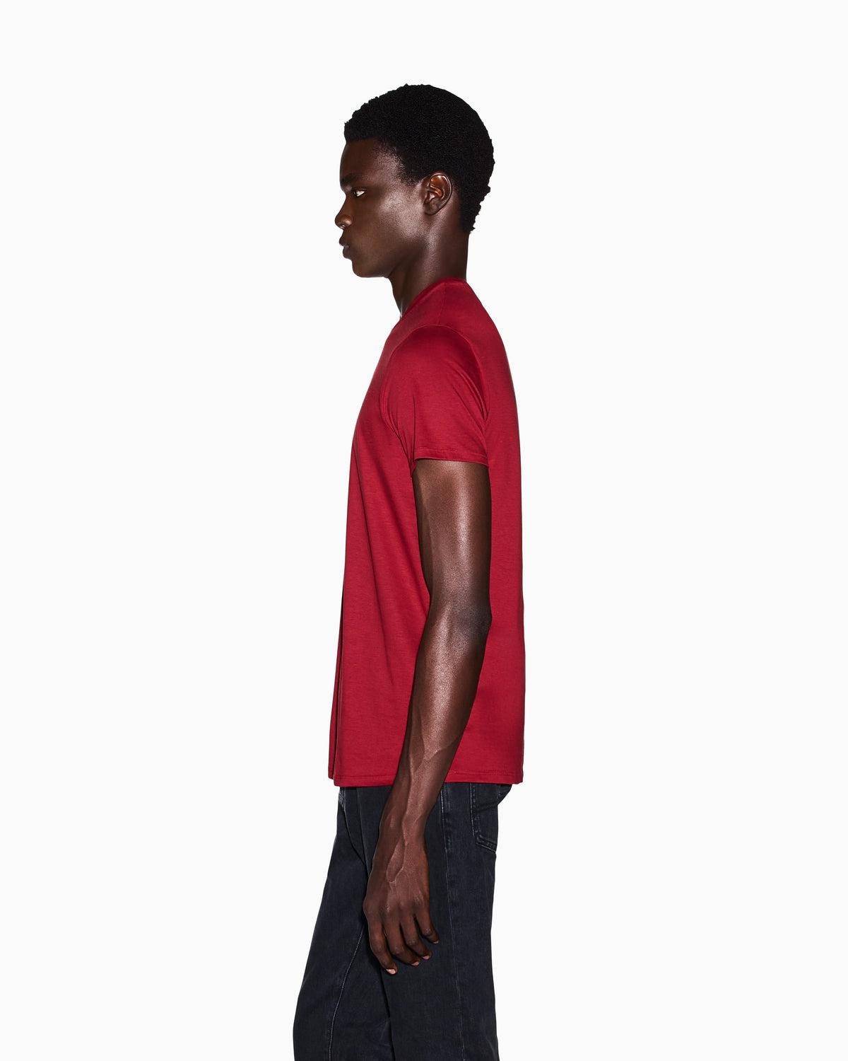 slim fit t-shirt in Pima cotton jersey