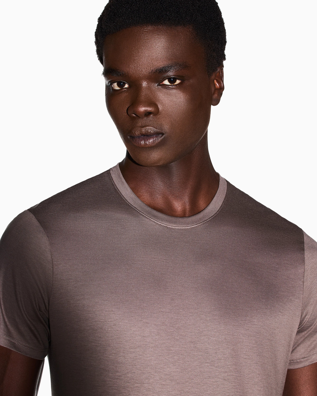 slim fit t-shirt in Pima cotton jersey