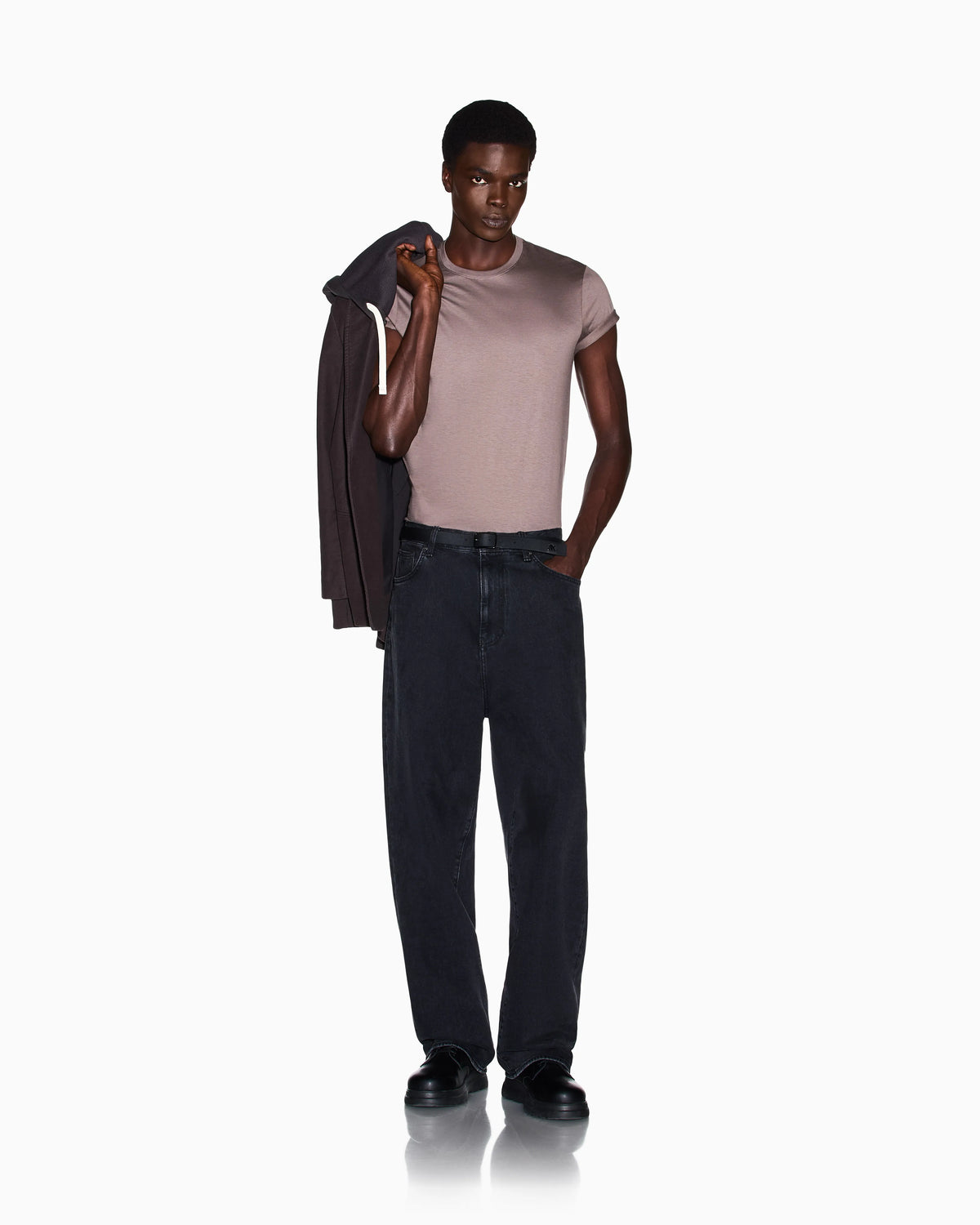 slim fit t-shirt in Pima cotton jersey