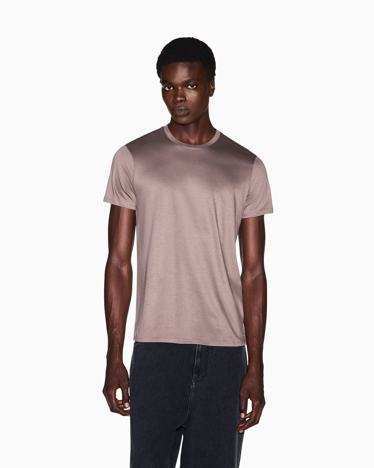 slim fit t-shirt in Pima cotton jersey