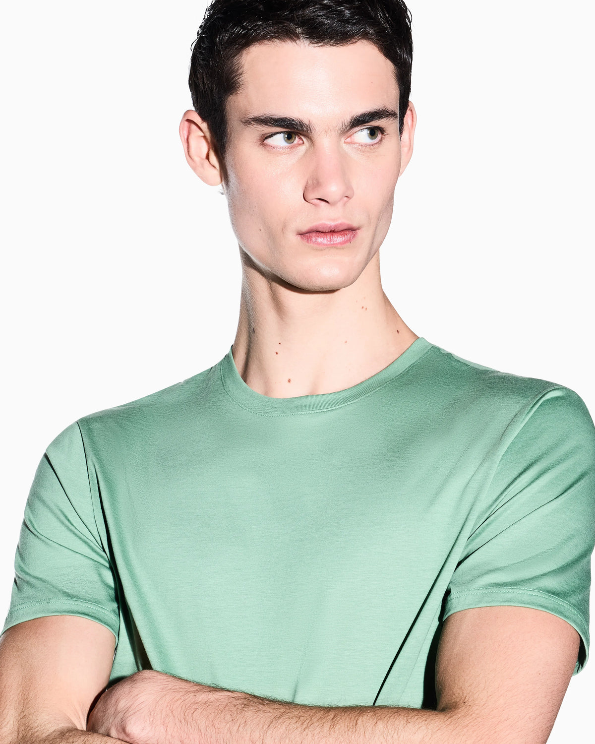 slim fit t-shirt in Pima cotton jersey