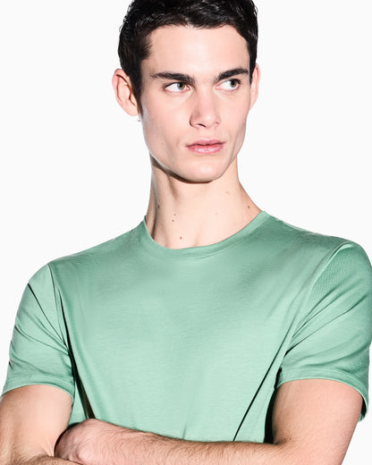 slim fit t-shirt in Pima cotton jersey