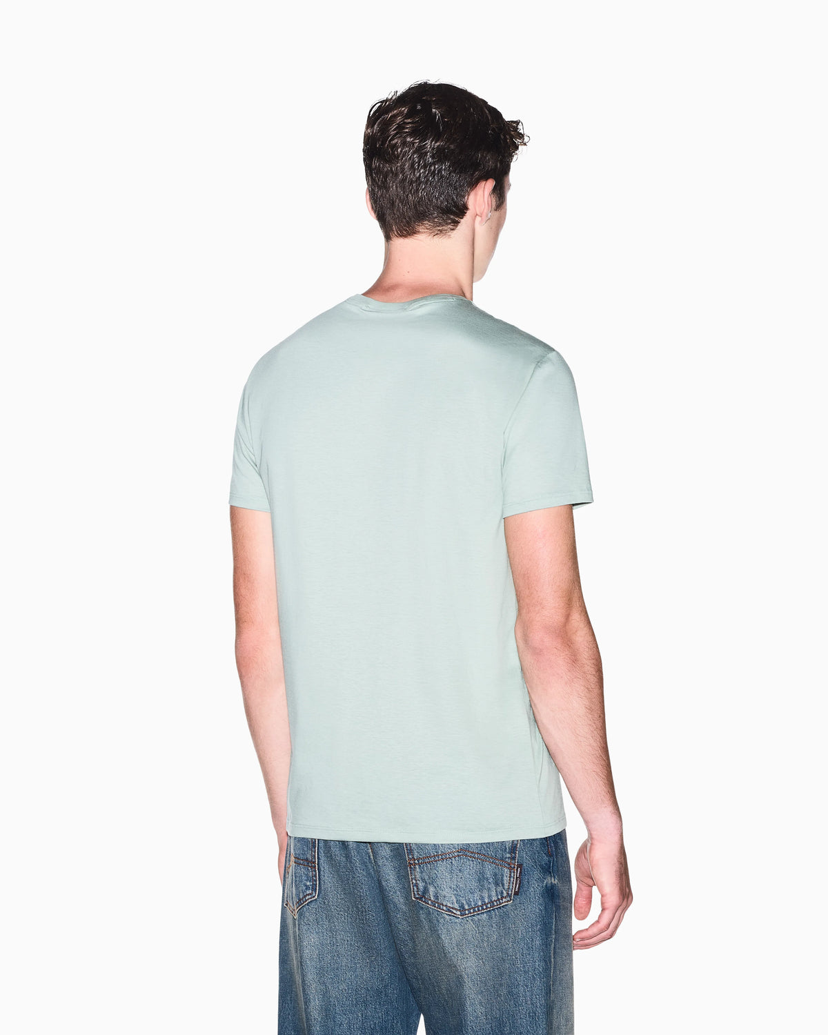 slim fit t-shirt in Pima cotton jersey