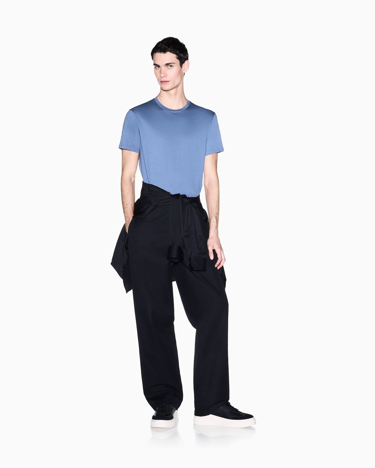 slim fit t-shirt in Pima cotton jersey