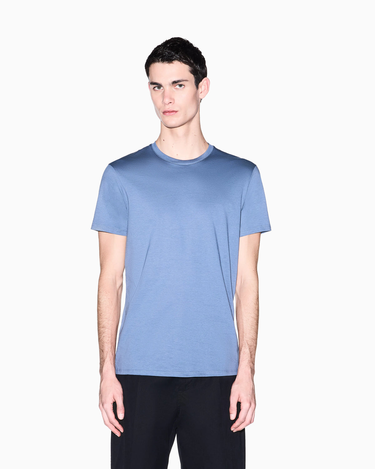 slim fit t-shirt in Pima cotton jersey