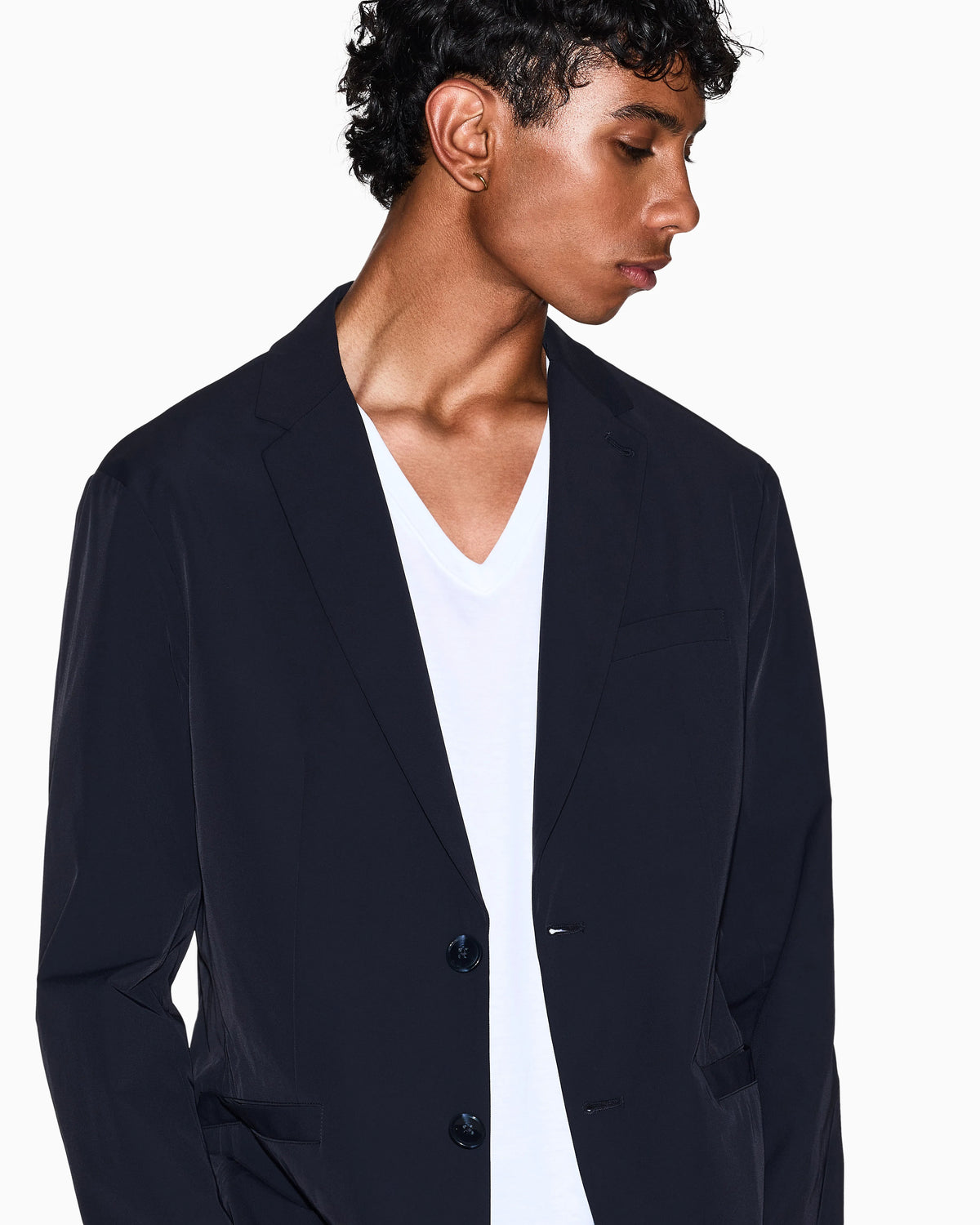slim-fit T-shirt Essential pima cotton jersey