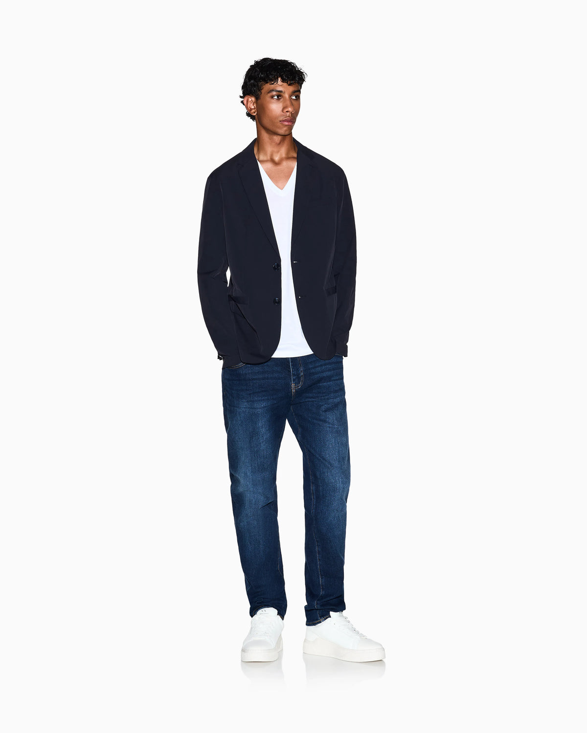 slim-fit T-shirt Essential pima cotton jersey