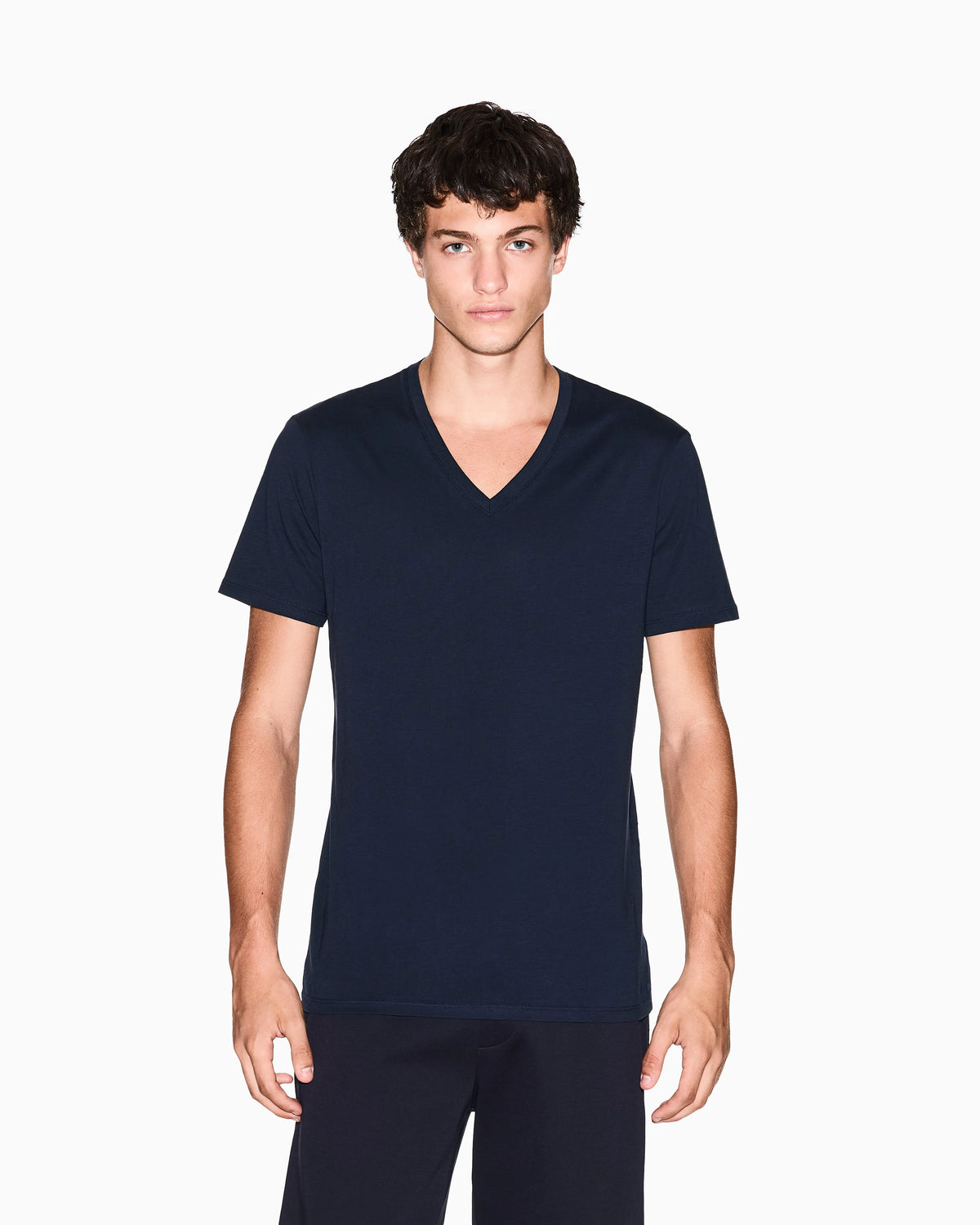 slim-fit T-shirt Essential pima cotton jersey