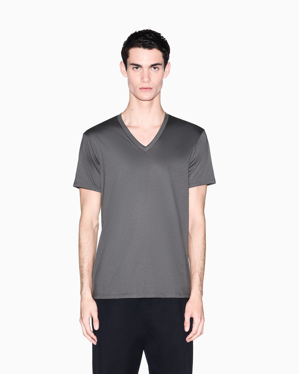 slim-fit T-shirt Essential pima cotton jersey