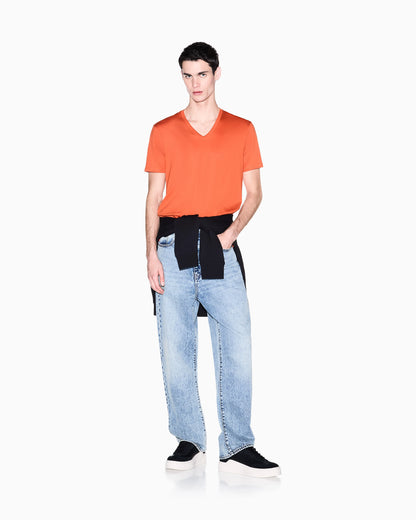 slim-fit T-shirt Essential pima cotton jersey