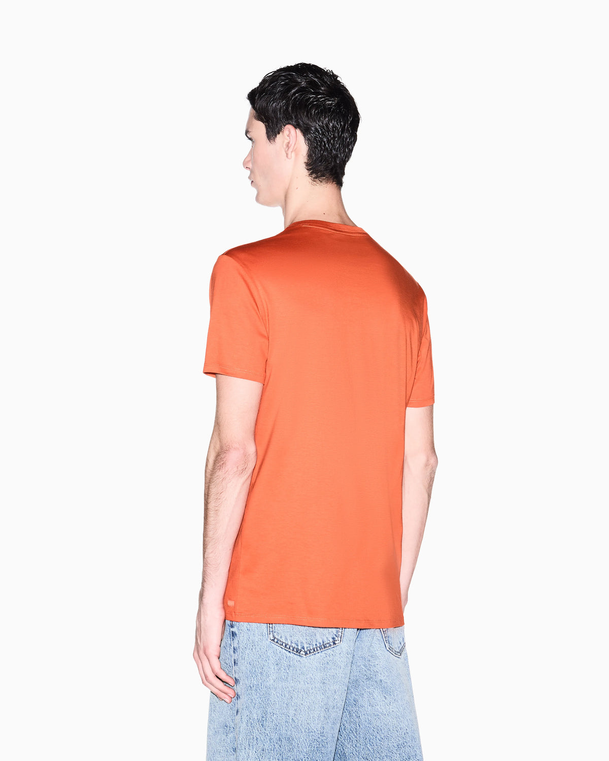 slim-fit T-shirt Essential pima cotton jersey