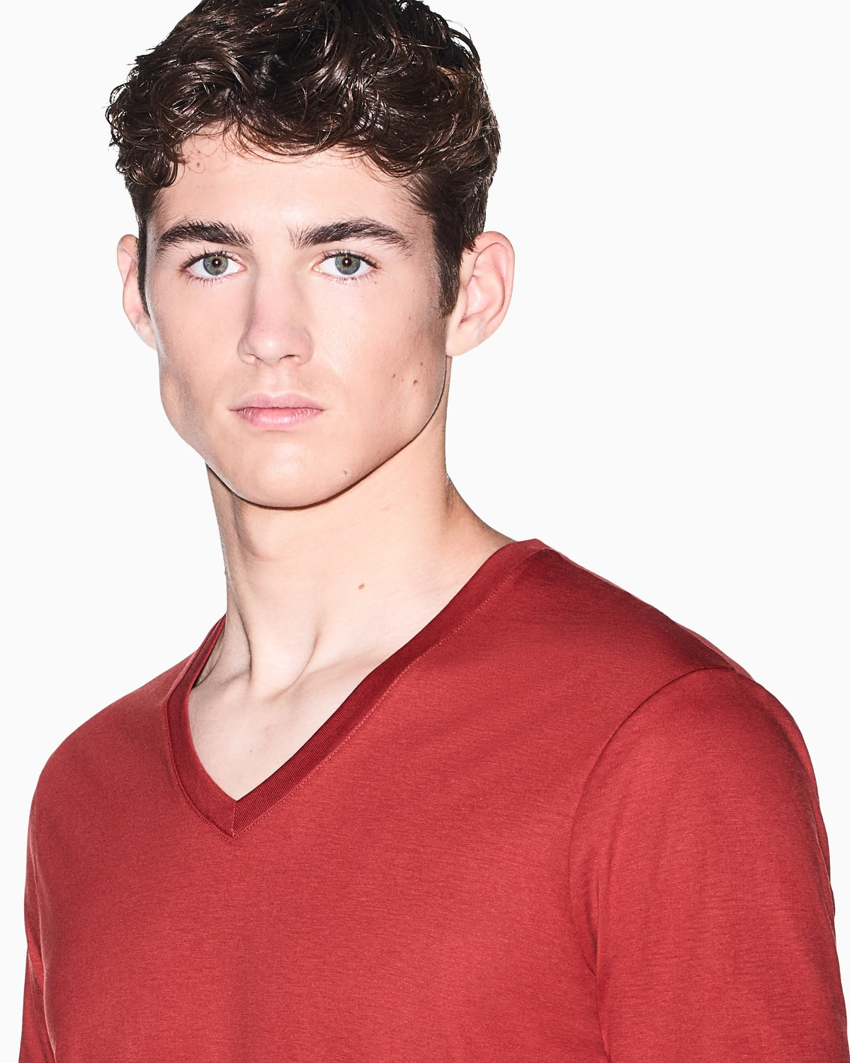 slim-fit T-shirt Essential pima cotton jersey