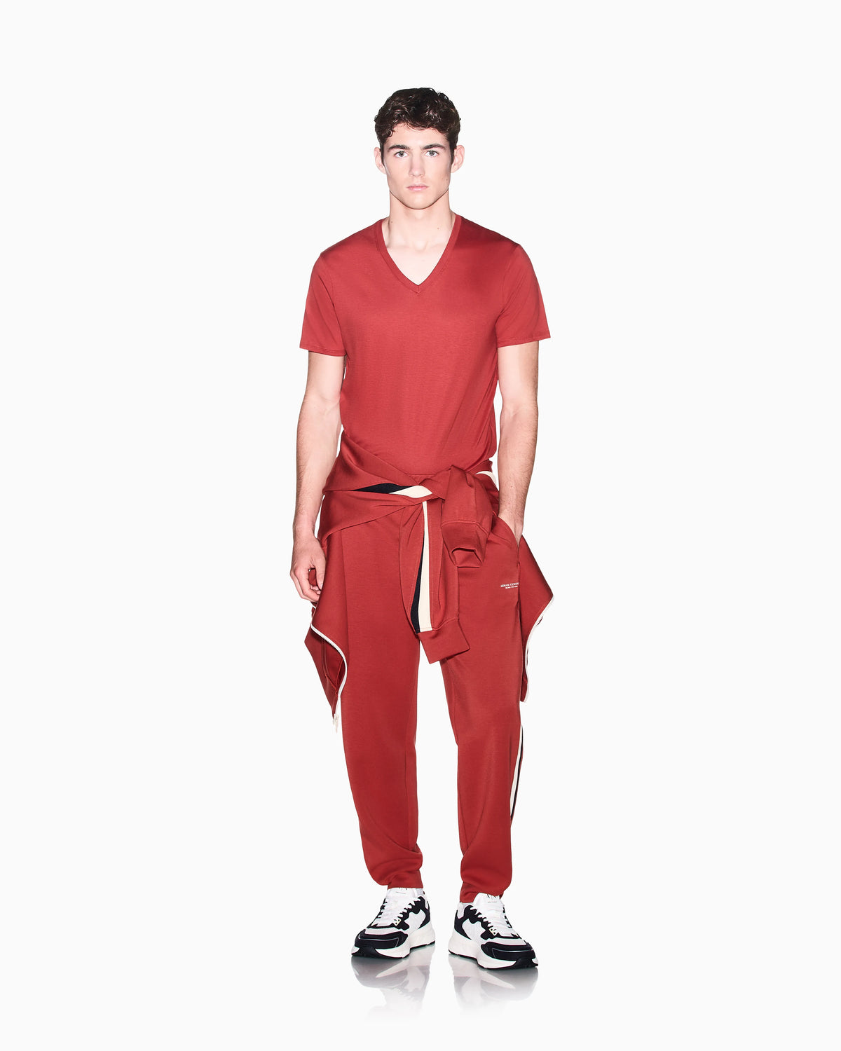 slim-fit T-shirt Essential pima cotton jersey
