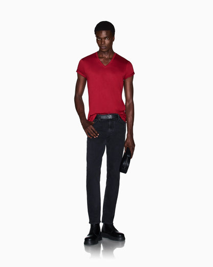 slim-fit T-shirt Essential pima cotton jersey