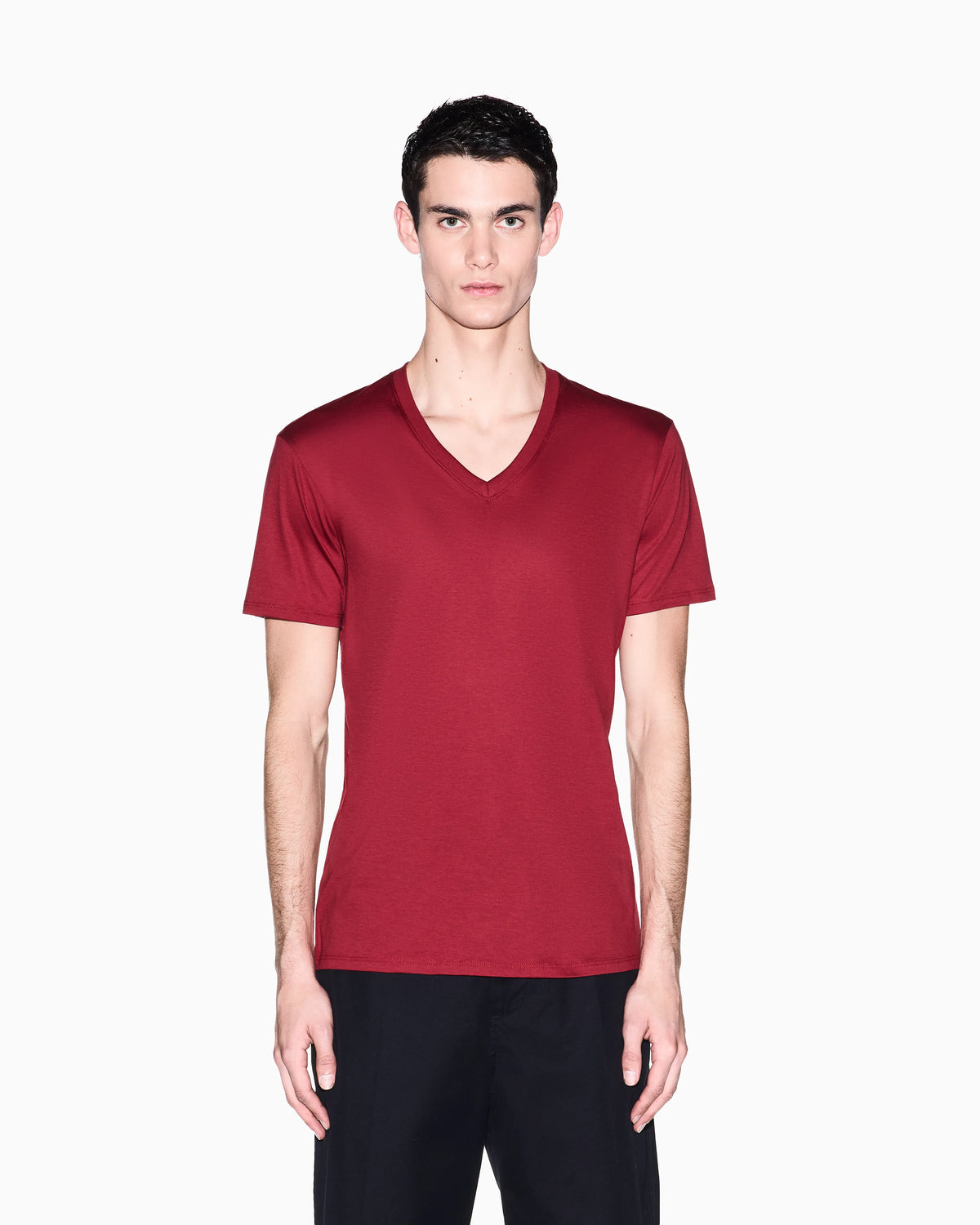 slim-fit T-shirt Essential pima cotton jersey