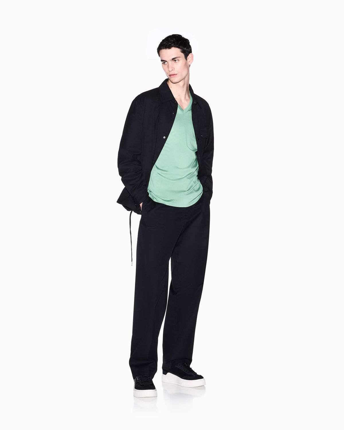 slim-fit T-shirt Essential pima cotton jersey