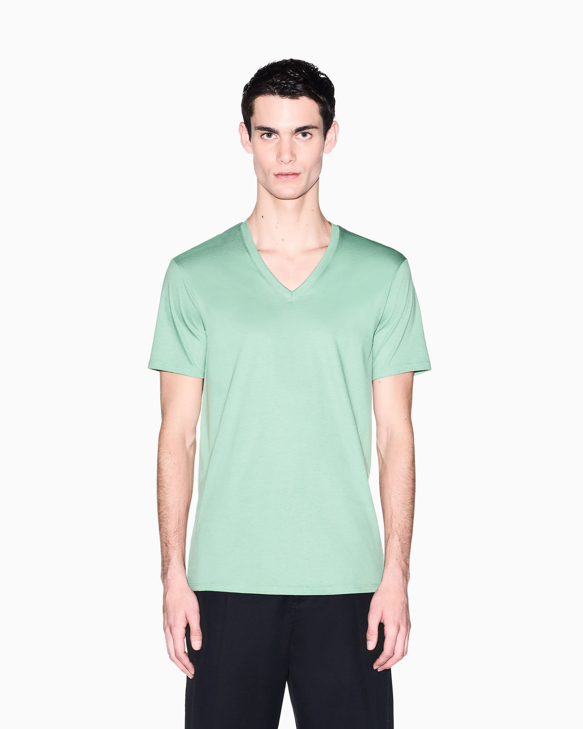 slim-fit T-shirt Essential pima cotton jersey