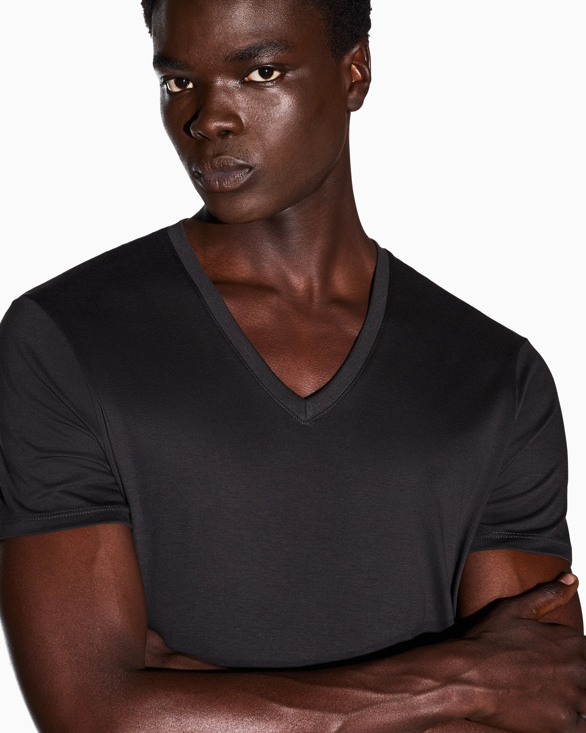 slim-fit T-shirt Essential pima cotton jersey
